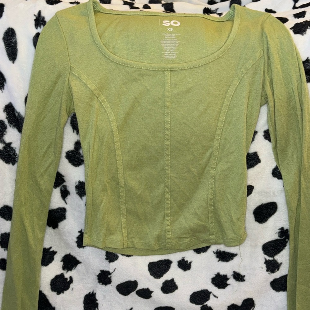 Long Sleeve Textured Top